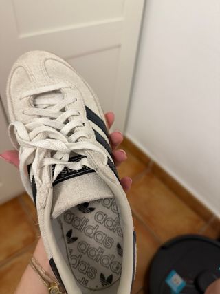 Zapatillas Adidas Handball Spezial Mujer Beige