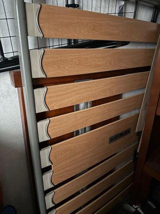 Somier 135cm Madera y Metal