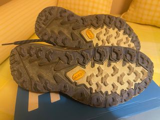 Zapatillas Hoka Trail Running Hombre Naranja/azul