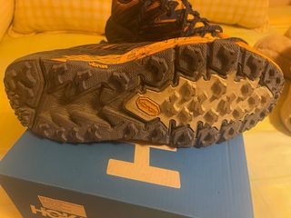 Zapatillas Hoka Trail Running Hombre Naranja/azul