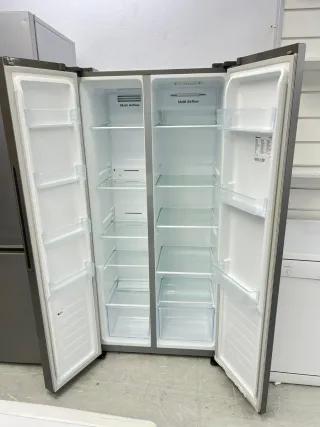 Nevera Americana Acero Inoxidable Hisense