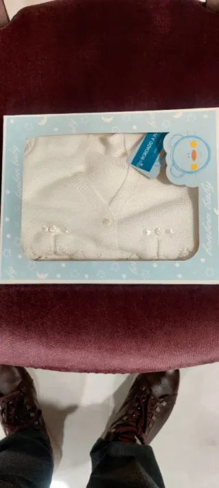 Lote de Trajes de arras niño blanco y rojo marino