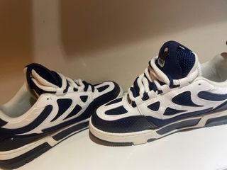 Zapatillas Louis Vuitton Skate Azul Marino y Blanc