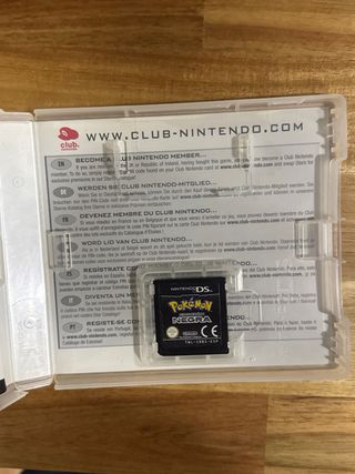 Pokemon Edición Negra Nintendo DS🇪🇸