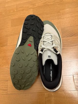 Zapatillas Salomon Outrise Beige/Verde Talla 42