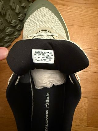 Zapatillas Salomon Outrise Beige/Verde Talla 42