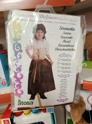 Disfraz Sirvienta Atosa