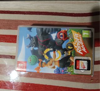 Nintendo Switch, con juegos varios.