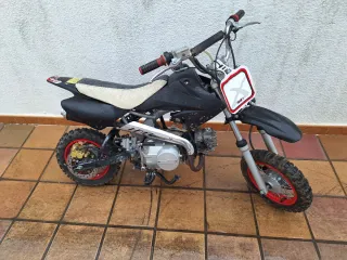 Pit Bike Infantil Negra