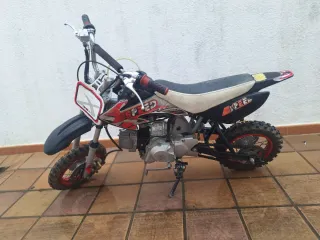 Pit Bike Infantil Negra