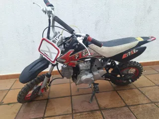 Pit Bike Infantil Negra