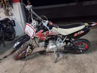 Pit Bike Infantil Negra