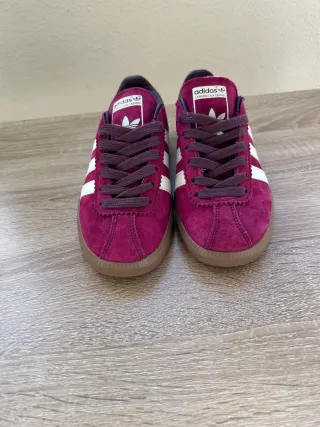 Zapatillas Adidas samba Padiham T.37 color burdeos