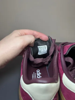 Zapatillas Adidas samba Padiham T.37 color burdeos