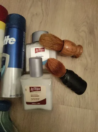 Lote productos afeitado