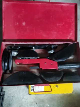 Curvadora de tubos de cobre