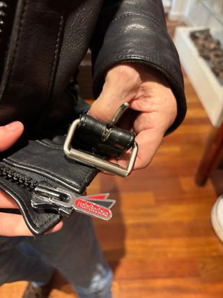 Chaqueta de cuero para moto Hein Gericke