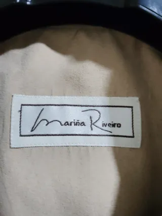 Chaqueta Maria Rive Beige Talla XXL