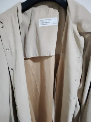 Chaqueta Maria Rive Beige Talla XXL