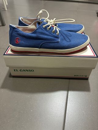 Zapatillas El Ganso Azul