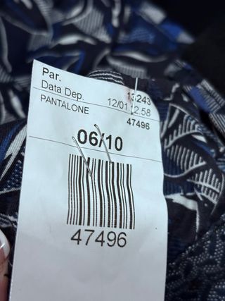 Pantaloni uomo Ted Baker neri