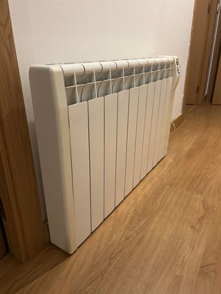Radiador Eléctrico Saivod Beige/Blanco