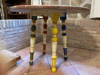 4 Sillas Sevillanas Pintadas a Mano