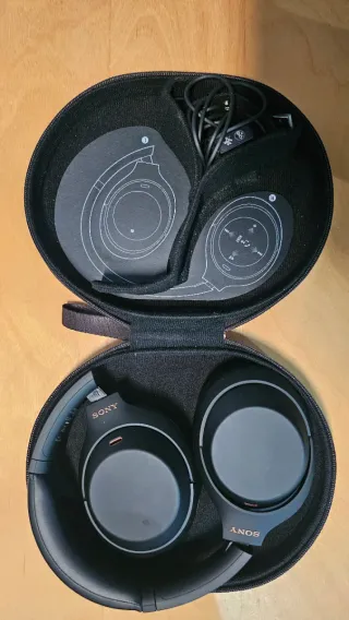 Sony WH-1000XM4 Auriculares Negros