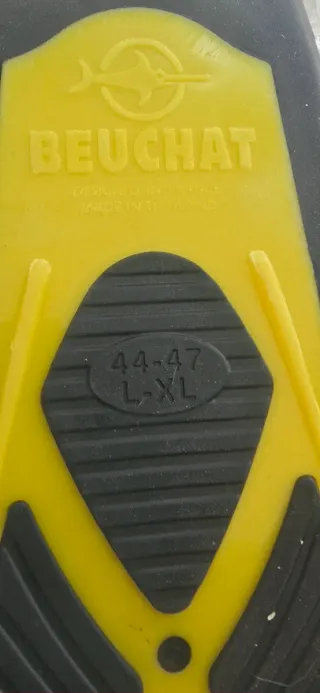 Aletas de buceo Beuchat profesionales