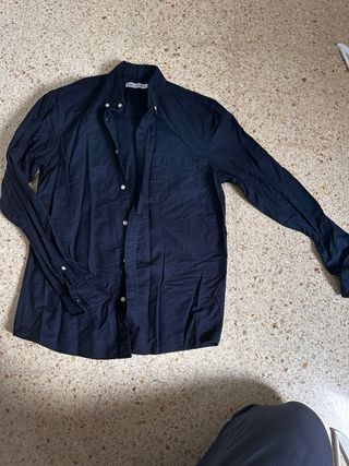 Camisas ZARA Hombre (azul Marino y Verde)