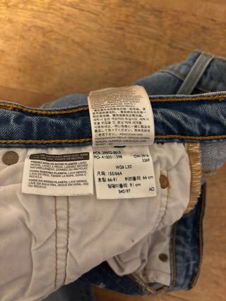 Pantalones Levi's 501 Skinny Mujer