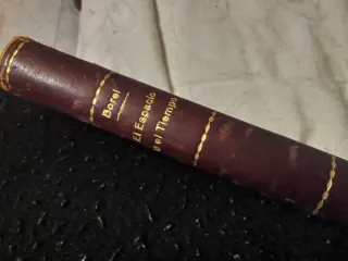 Antiguo libro de EMILIO BOREL,1931