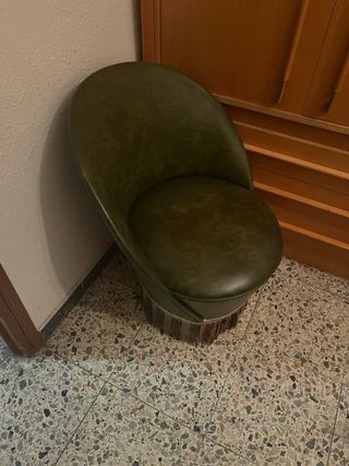 Silla vintage con flecos