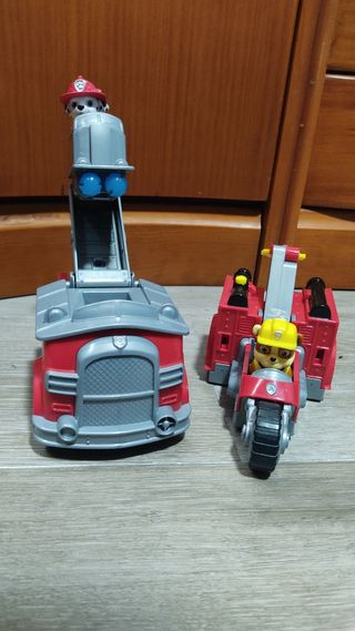 Camión marshall ruble