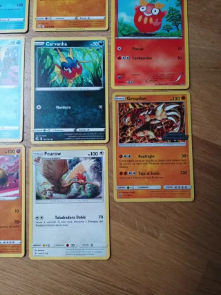 Cartas Pokémon Varias ediciones