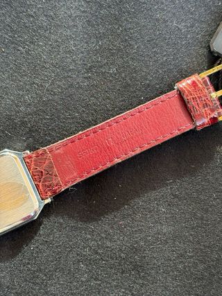 Seiko Tank Quartz LT094 Old Money NOS