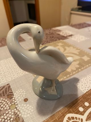 Cisne Lladro cuello torcido