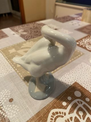 Cisne Lladro cuello torcido