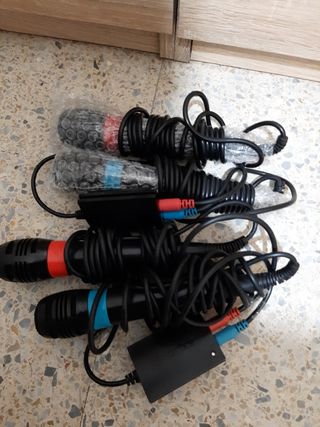 Micrófonos PlayStation Singstar