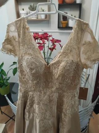 Vestido fiesta, celebración, boda, sin estrenar.