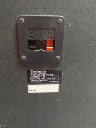 Altavoces Technics SB-CS9 100W