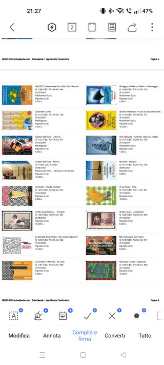 Collezione Schede Telefoniche