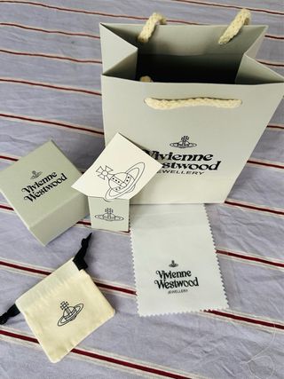 Collar Lucrece Pearl Plateado Vivienne Westwood