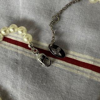 Collar Lucrece Pearl Plateado Vivienne Westwood