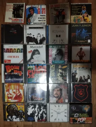 Lote CDs Pop Español y Guateque