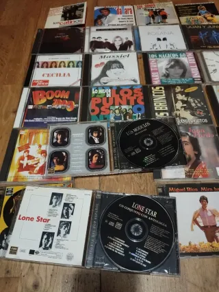 Lote CDs Pop Español y Guateque