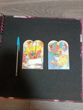 Lote 2 libretas coleccionables infantiles