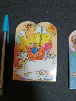 Lote 2 libretas coleccionables infantiles