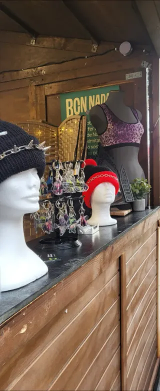 Gorro tejido hecho a mano