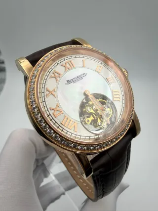 Orologio BERNARDINO Tourbillon Lunetta Cristallo